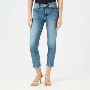 7 for All Mankind Medium Wash Roxanne Ankle Jeans